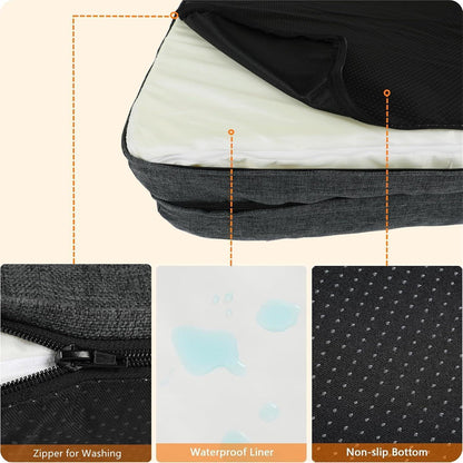 Orthopädisches Hundebett kleine Hunde Hundezubehör waschbar