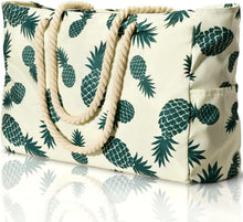 Stylische XXL Wasserdichte Strandtasche mit Reißverschluss