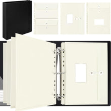 A4 Ordner Ringbuch Dokumententaschen Organizer Schwarz
