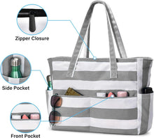Strandtasche XXL mit Reißverschluss - Wasserdicht, 9
