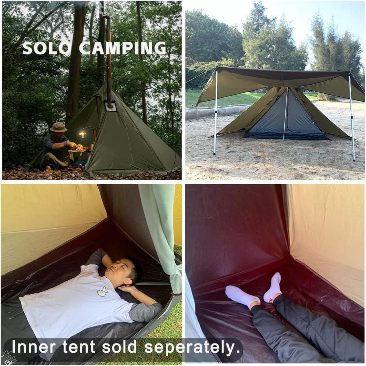 2 Personen Zelt Top Lander Polyester Campingzelt