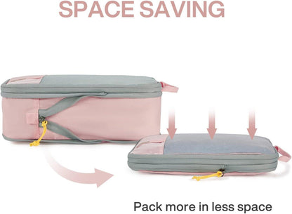 BAGSMART Koffer Organizer Packwürfel Kompression, 2er