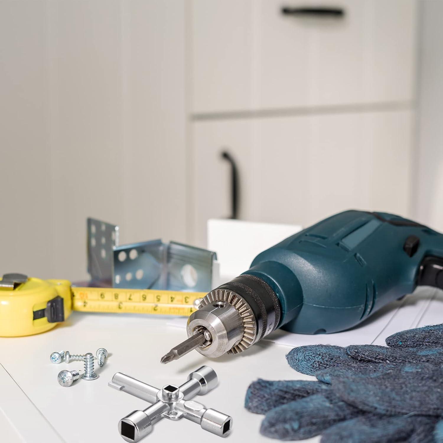 4-Wege-Schaltschrankschlüssel Multifunktion Drehmomentschlüssel für