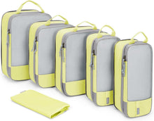 6er Set Transparente Packtaschen für Rucksack und Koffer