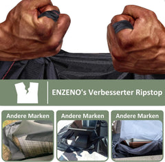 Enzeno Abdeckung Gartenmöbel Wasserdicht 242x182cm Winterfest