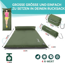 Selbstaufblasende Isomatte Camping 3,8 cm Outdoor