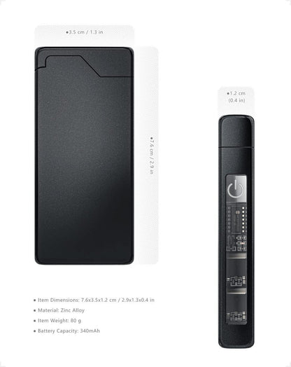 Elektro Lichtbogen Feuerzeug USB C Aufladbar Sturmfeuerzeug 218