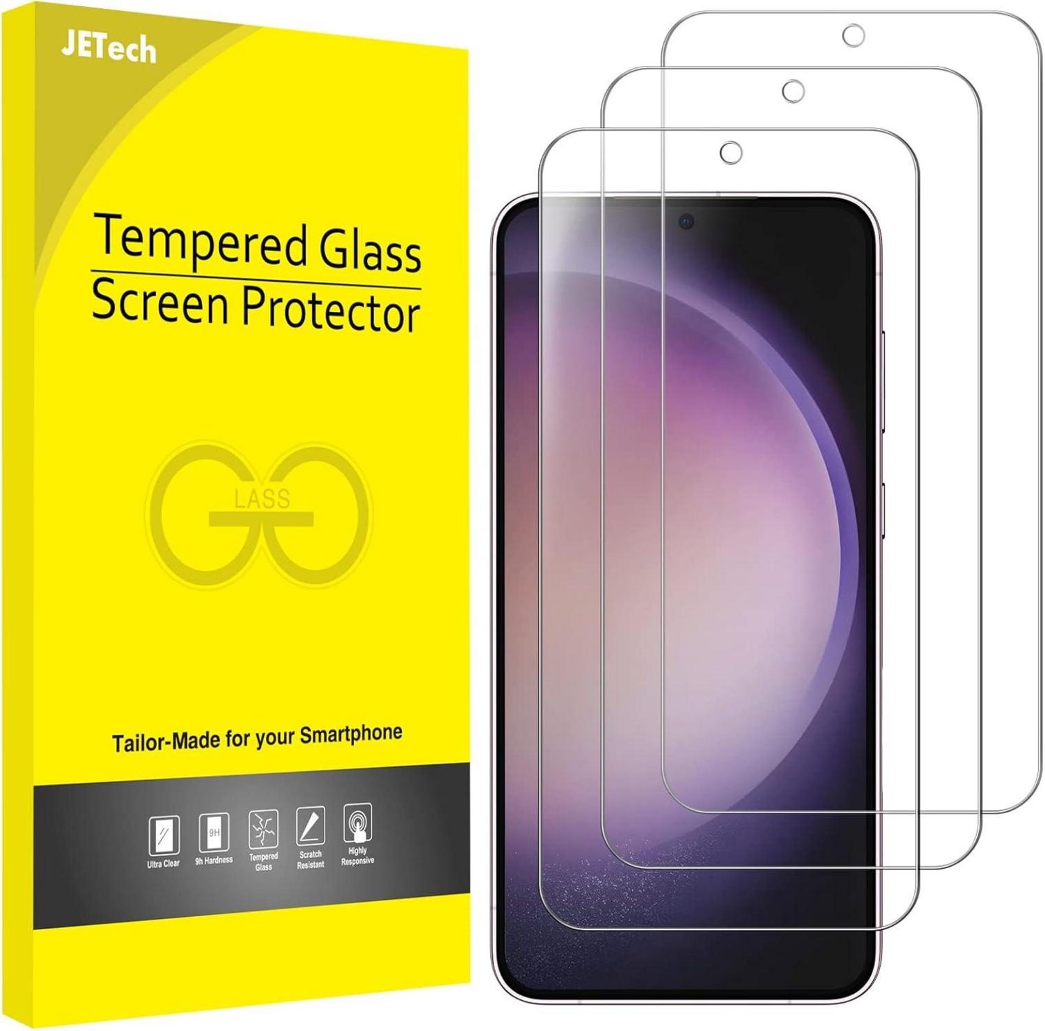 Samsung Galaxy S23+ 5G Schutzfolie 3er Pack HD Glas Displayfolie