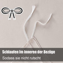 Bettwäsche Set 220x240 Beige Mikrofaser bügelfrei knitterfrei Reißverschluss