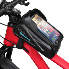 Wasserdichte Fahrrad Rahmentasche mit Handyhalterung und Touchscreen