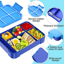WayEee Brotdose Kinder BPA-frei mit Fächern 1330ml Lunchbox