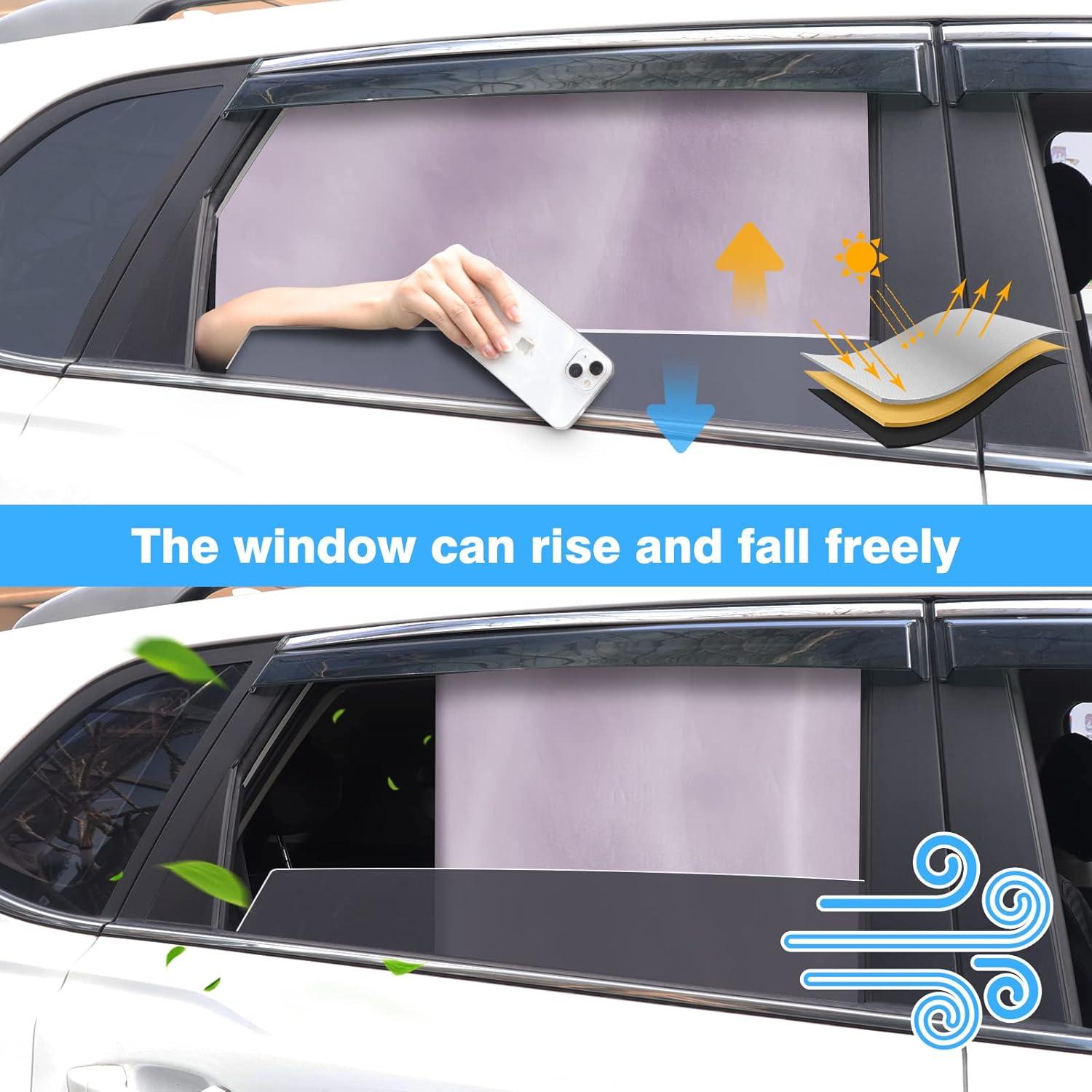 Auto Sonnenschutz Tevlaphee Magnetisch UV Reflektierend Kinder Haustiere