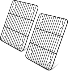 Edelstahl Abkühlgitter Set 2er - Backofen Grillrost