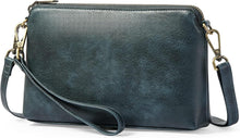 Umhängetasche Damen Crossbody Bag Damen Geldbörse A02 Dunkelblau