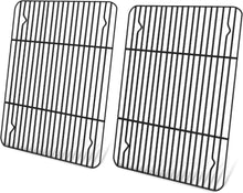 Edelstahl Kuchengitter 2er Set Backgitter 29,7 x 23 x 1,5 cm