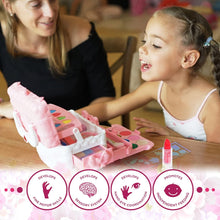 Kinderschminke Set Mädchen Schminkkoffer Waschbar Kinder