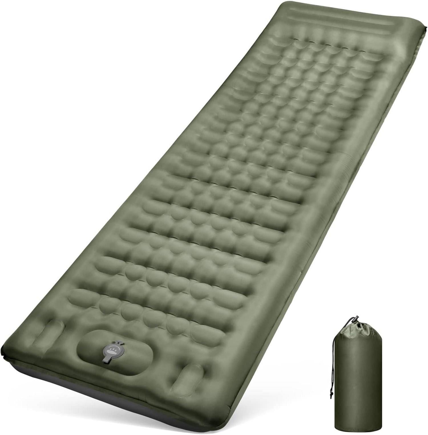 Isomatte Camping Selbstaufblasend 12CM Verdickt Luftmatratze Outdoor
