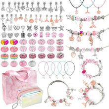 Schmuck Bastelset Mädchen Charm Armband DIY Kit Mädchen 6-12 Jahre
