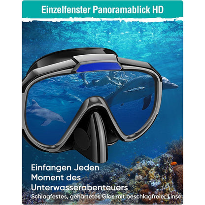 Schnorchelset Erwachsene, Tauchmaske