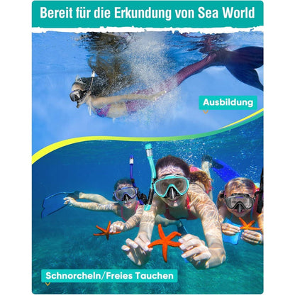 Schnorchelset Erwachsene, Tauchmaske