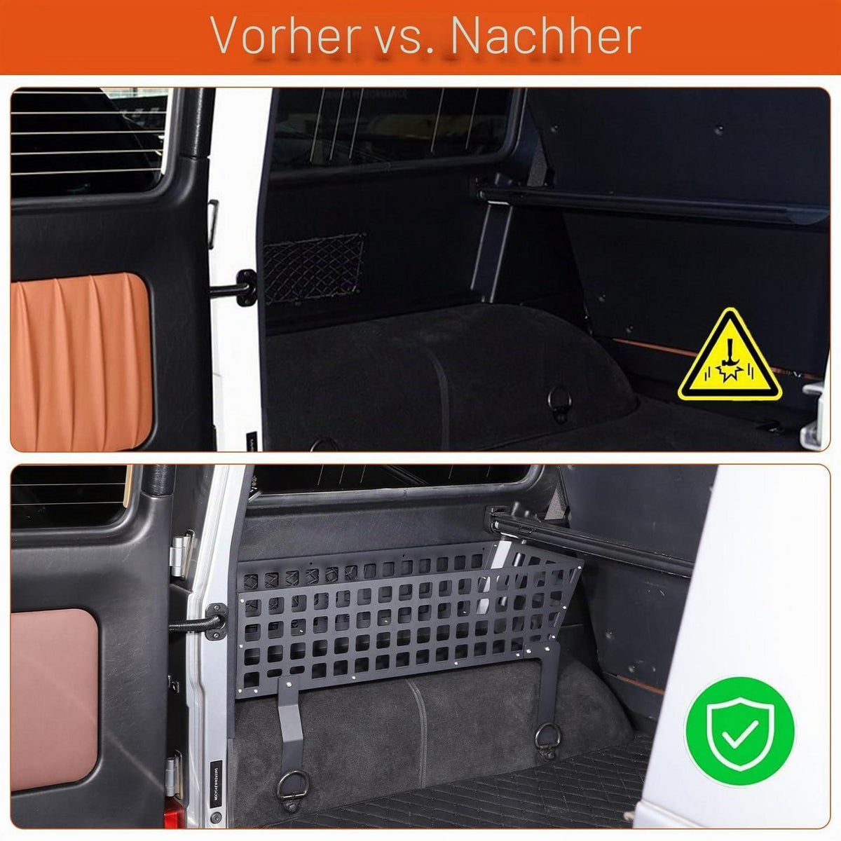 Kofferraum-Organizer für Mercedes G-Klasse W463 2004-2018