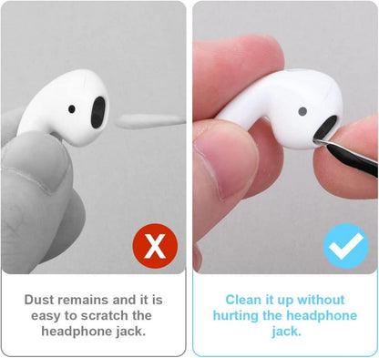 Vicloon Airpods Pro Reinigungsset 3in1 Multifunktional Reinigungsstift Bürste
