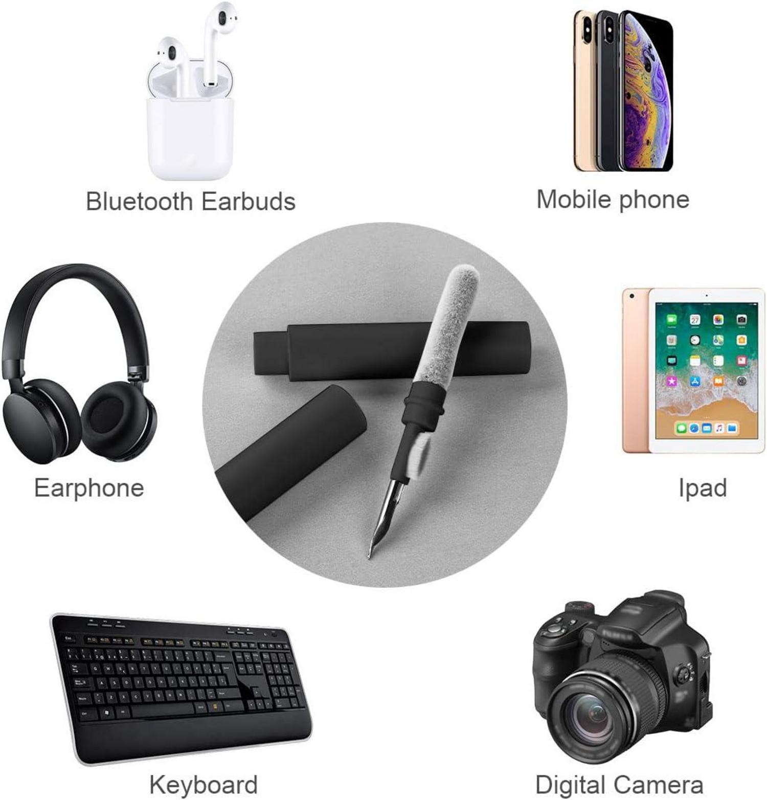Reinigungsset Airpods Pro 3-in-1 Multifunktions-Reinigungsstift weiche