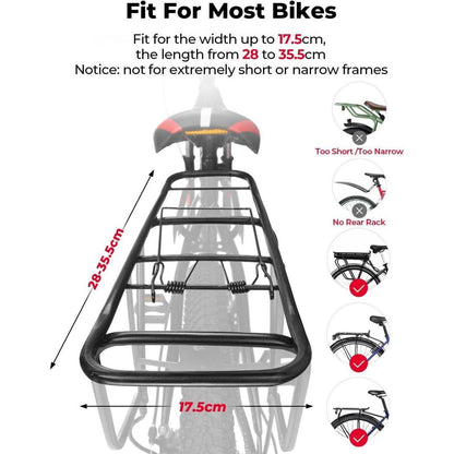 Fahrradtasche Gepäckträger 8L Wasserdicht Mehrere