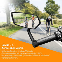 Arkham Fahrradspiegel HD Auto-Grad Glas 360° Rückspiegel - 2