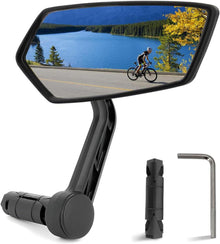 Fahrradspiegel HD Glas Rückspiegel 360° drehbar rechter Lenker 15–20mm