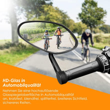 Arkham Fahrradspiegel 2 Stück HD Auto-Grad Glas für Lenker
