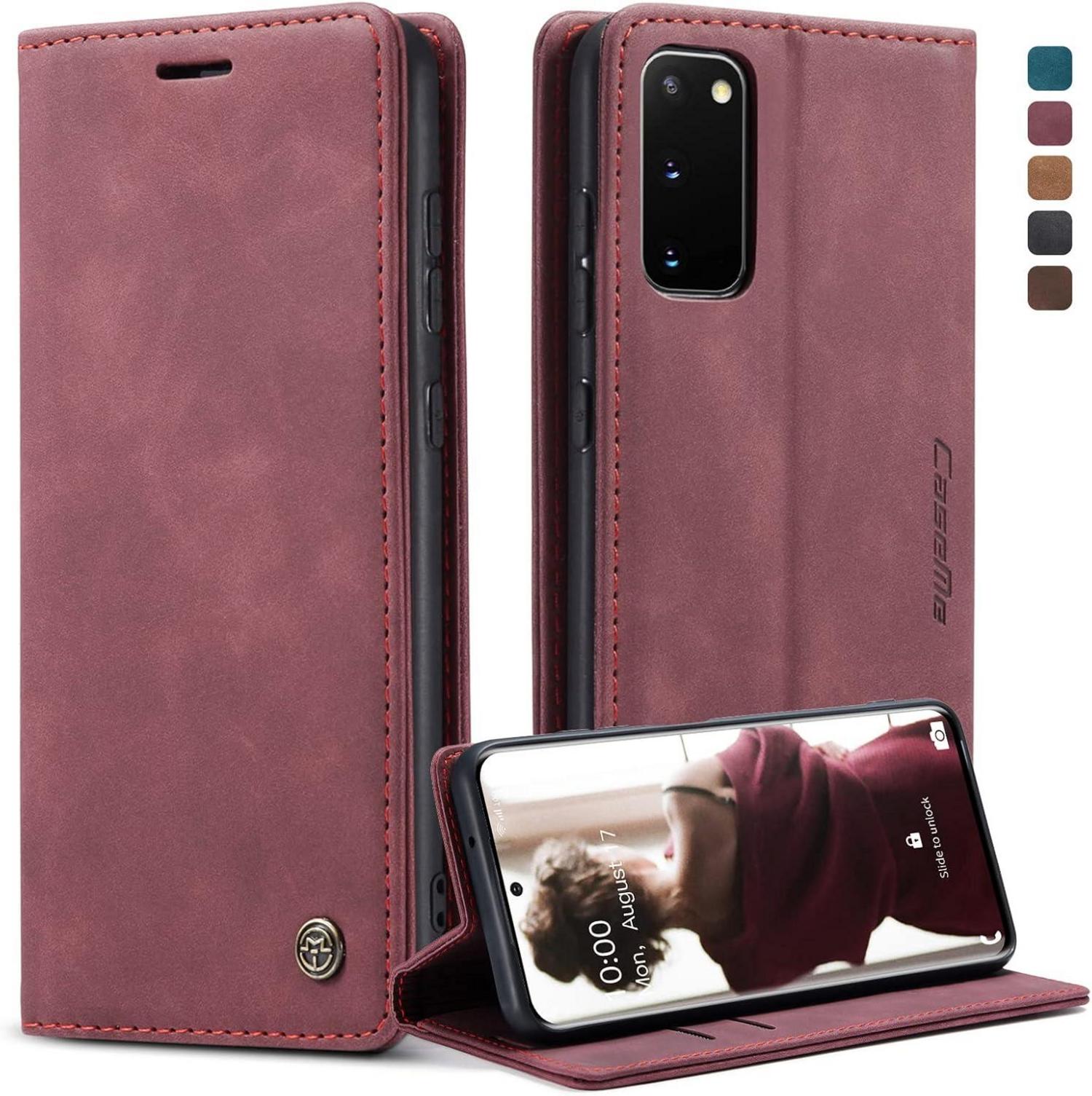 Handyhülle Samsung Galaxy S20 Flip Case Leder Schutzhülle Magnet