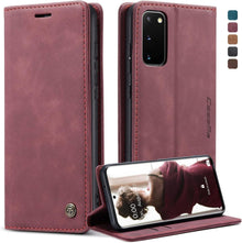 Handyhülle Samsung Galaxy S20 Flip Case Leder Schutzhülle Magnet
