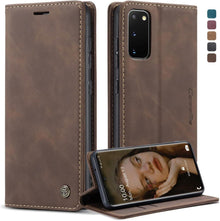 Samsung Galaxy S20 CaseMe Handyhülle Premium Leder Klappbar Magnet