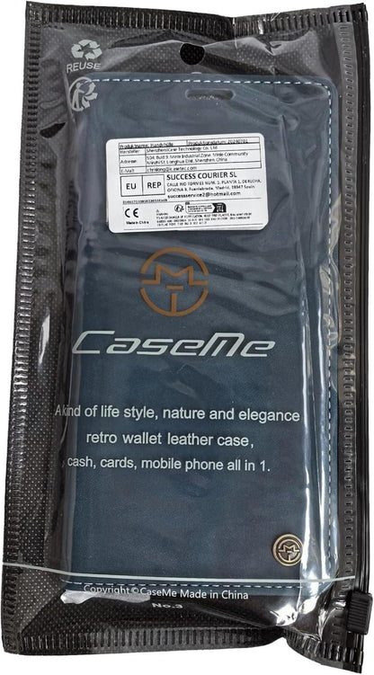 Handyhülle Samsung Galaxy S22 5G Leder Klapp Hülle Magnet Blau