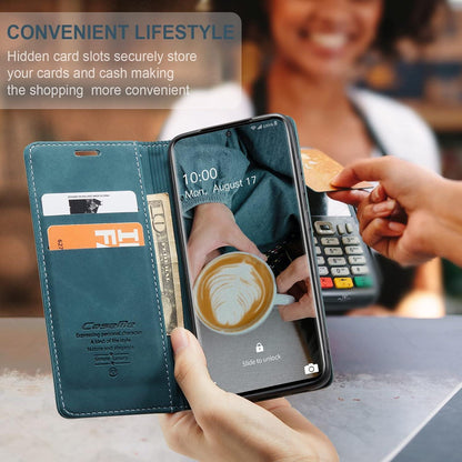 Premium Lederhülle für Samsung Galaxy S20 - Magnet Kartenfach