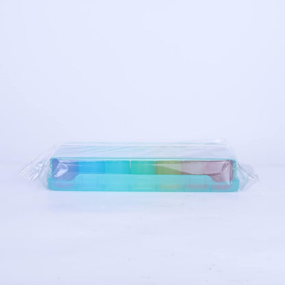 Doruimi Pillenbox 7 Tage Kleine Fächer für Kinder und Ältere - Cyan