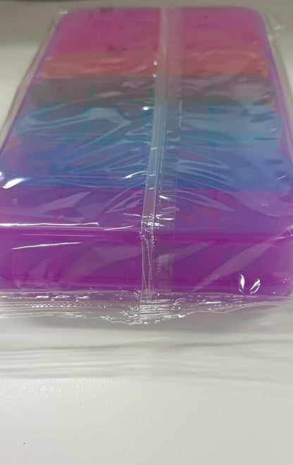 Tablettenbox 7 Tage Klein Pillendose Große Fächer Lila