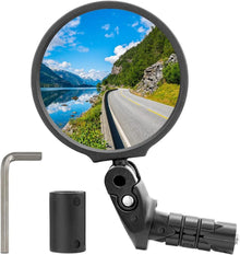 360° drehbarer Fahrrad Rückspiegel für Lenker E-bike