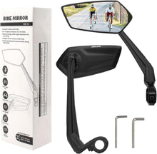 Fahrradspiegel HD Extra Große Spiegelfläche Schlagfestes Echtglas 2