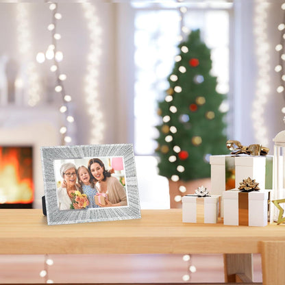 Glitzernder Glas Bilderrahmen Set 15x20 cm - 3er Pack