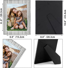 Glitzernder Glas Bilderrahmen Set 15x20 cm - 3er Pack