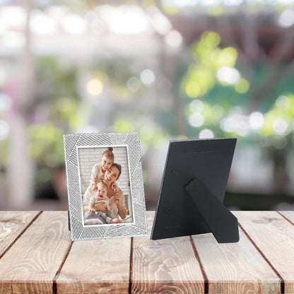 Glitzer Glas Bilderrahmen 20x25 cm - Set mit 3 Fotorahmen
