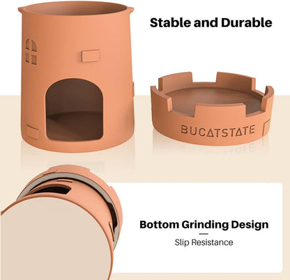 Keramik Hamsterhaus Schlossform Cool Nest für Kleintiere