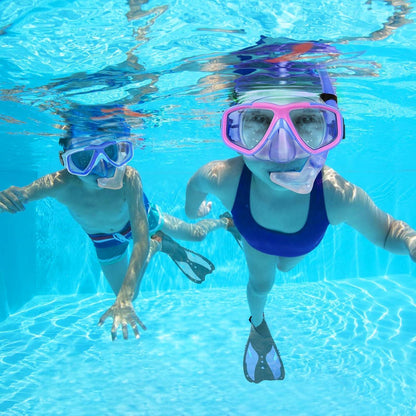 Taucherbrille Kinder Schnorchelset Schwimmbrille