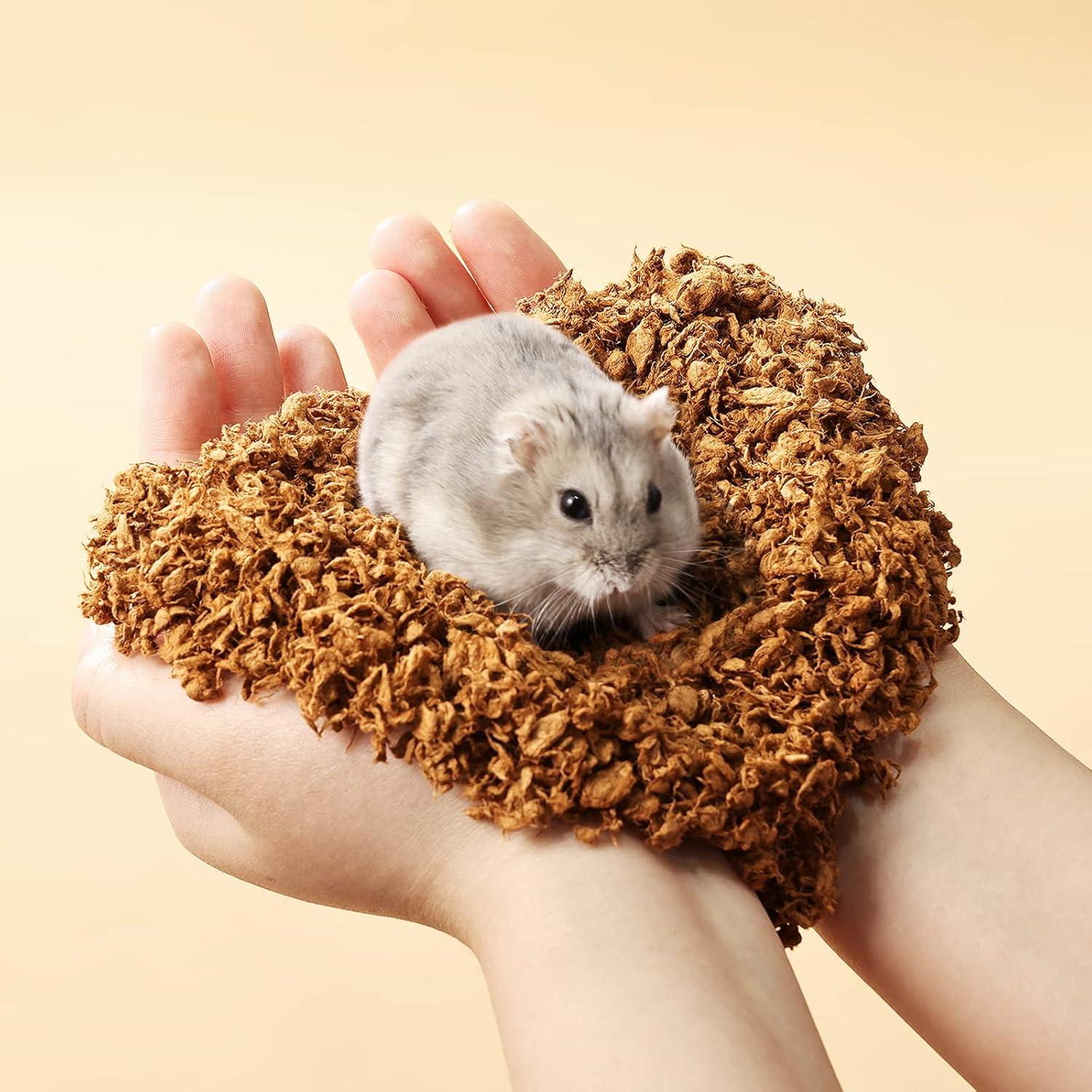 BUCATSTATE Hamster Streu Bunt 900g Staubfrei für Kleintiere