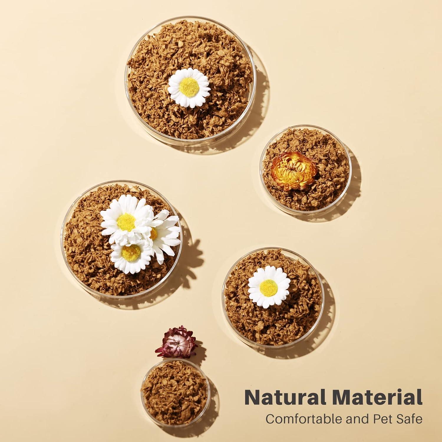 Hamster Streu Bunt 900g - Staubfreie Meerschweinchen Toiletten Streu