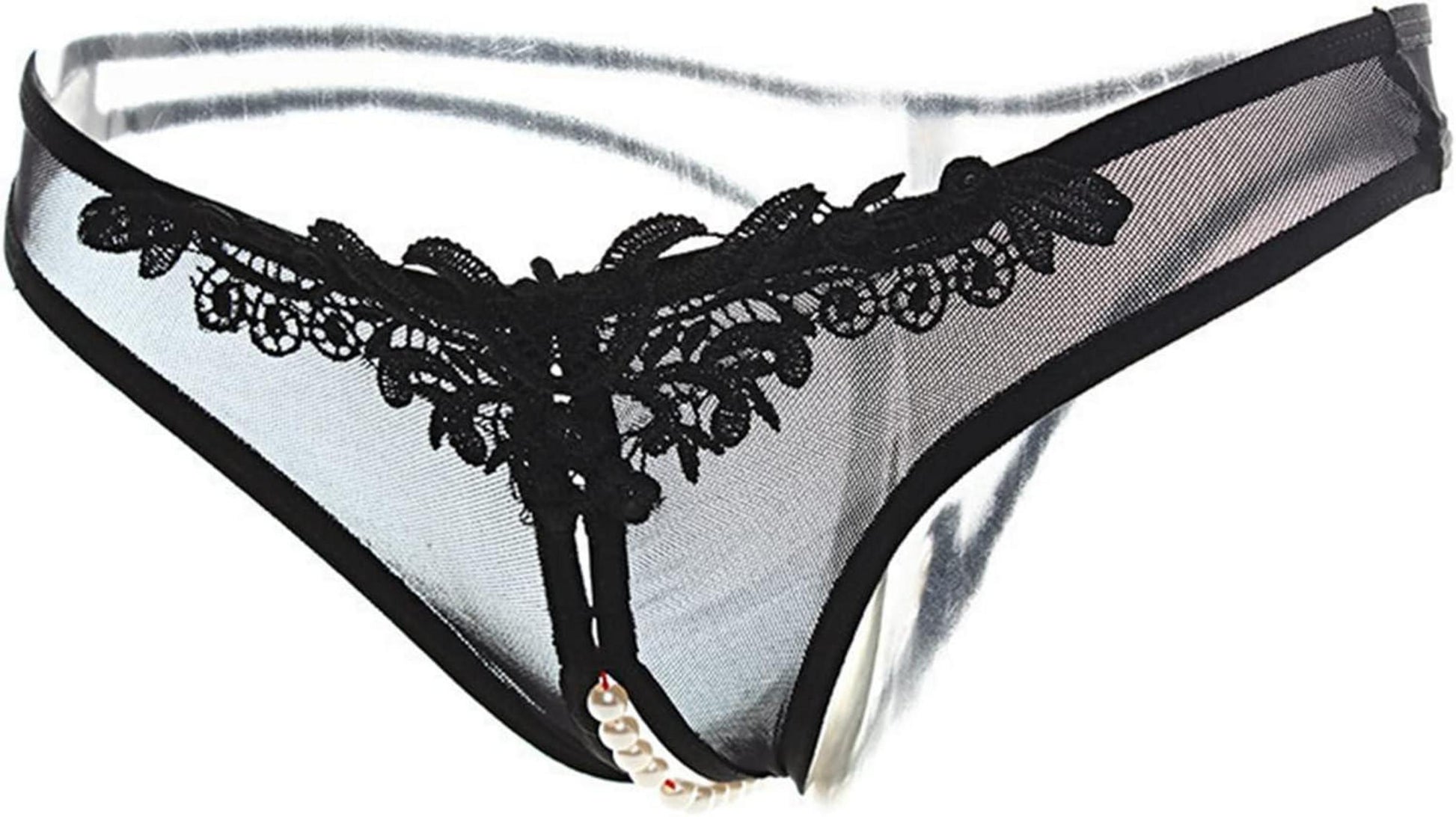 8er Pack Damen Sexy Spitze Ouvert Tanga Unterhosen Erotik