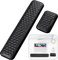 Ergonomische Handgelenkauflage Set für Tastatur und Maus, Memory