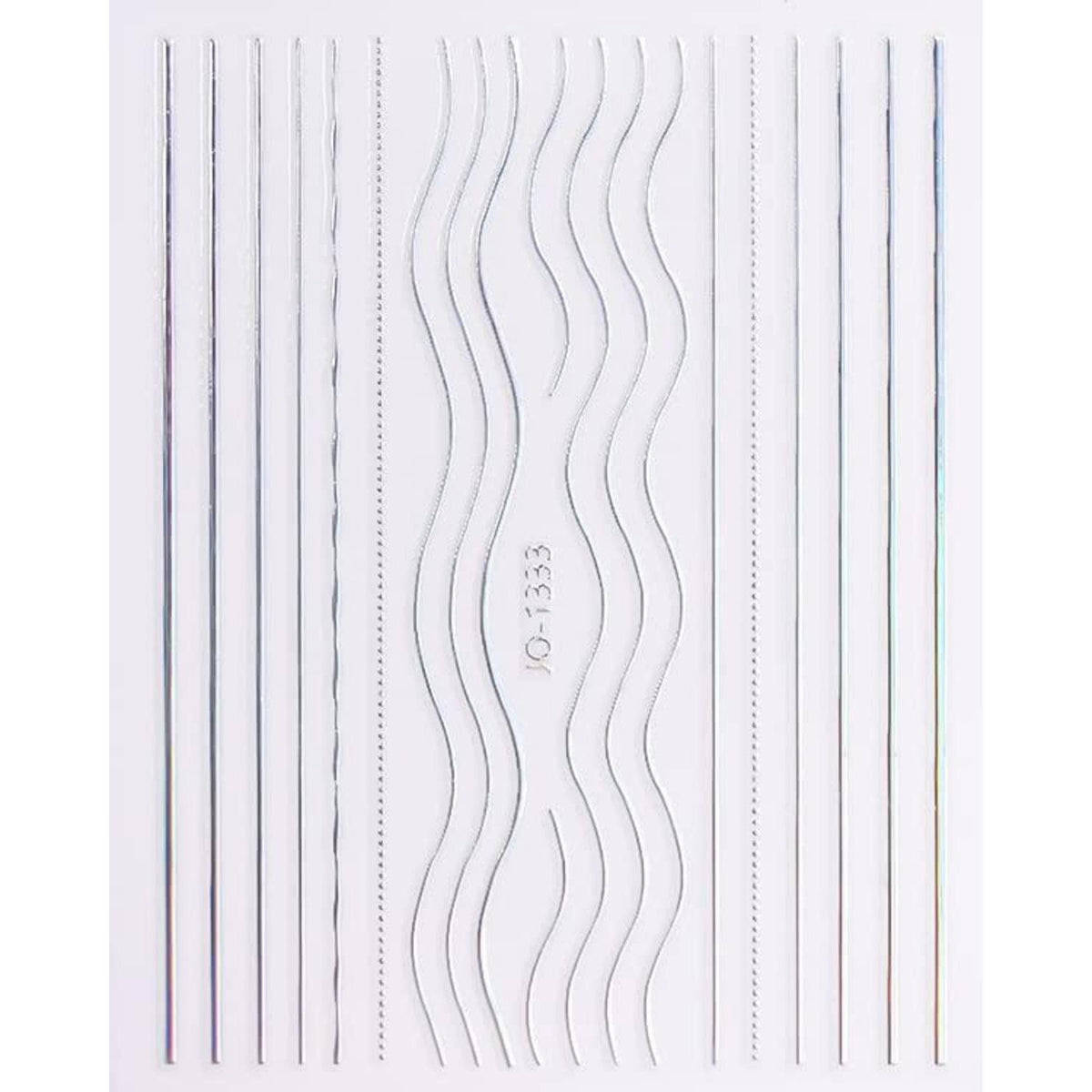 Aurora Nagelsticker – 12 Blatt Holografische Nail Art Aufkleber